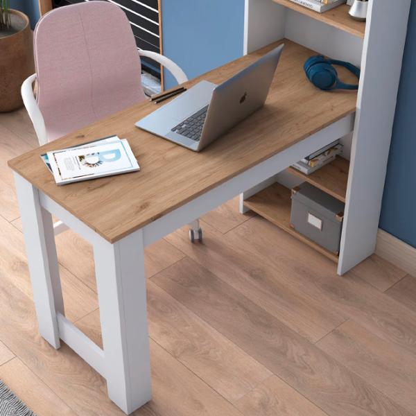 Офисный стол Mirage Meble HA106 ДСП/ Белый photo 4