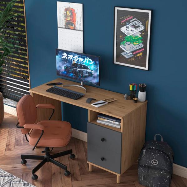 Офисный стол Mirage Meble HA109 ДСП/ Дуб Сонома photo 3