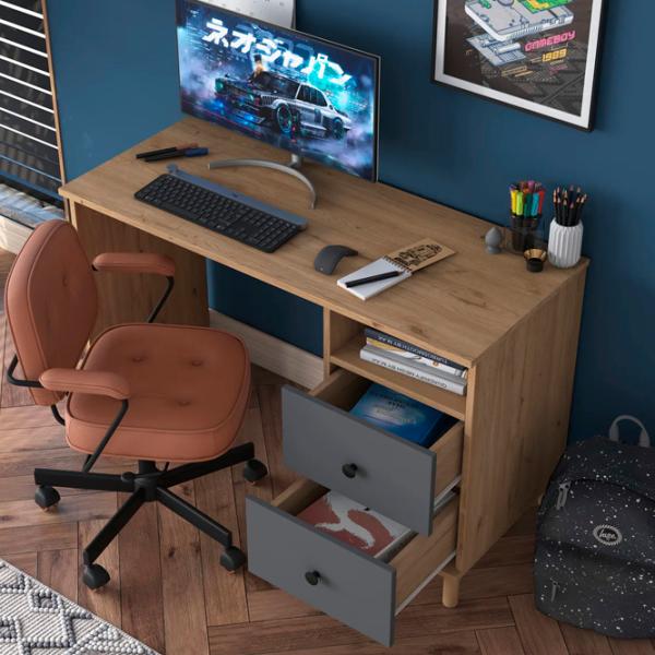 Офисный стол Mirage Meble HA109 ДСП/ Дуб Сонома photo 4