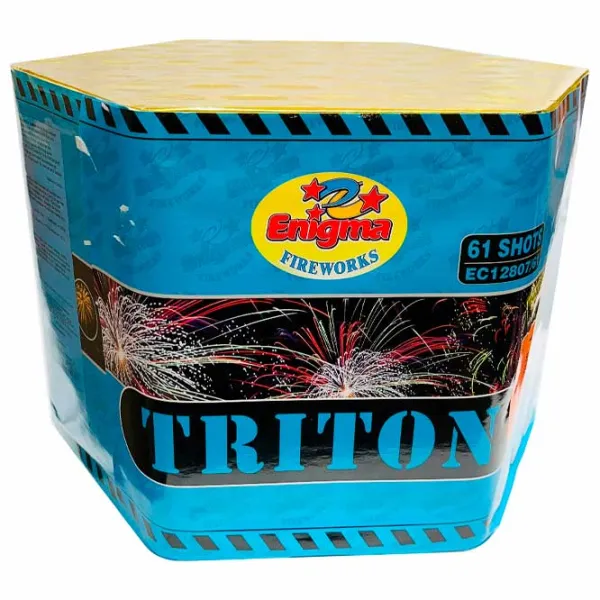 Батарея салютов Pyro TRITON EC12807 61 залпов photo 1