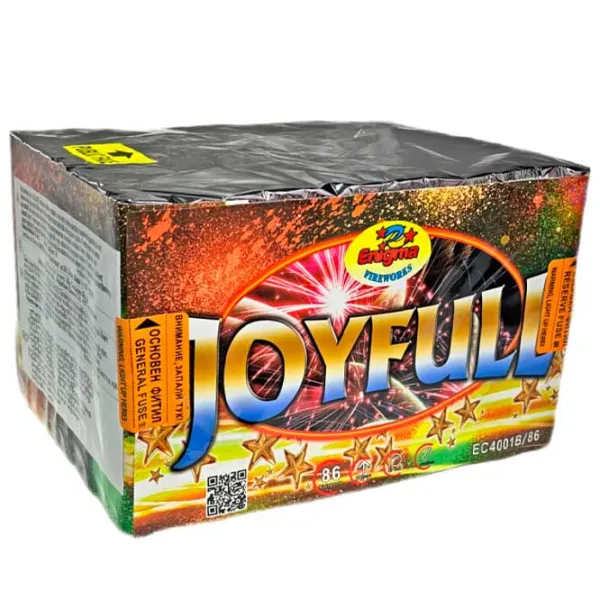 Baterie de artificii Pyro JOYFULL EC4001B 86 focuri photo 1