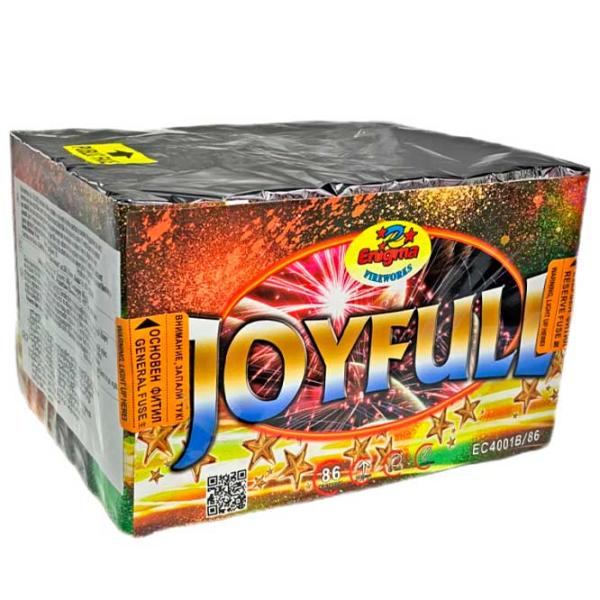 Baterie de artificii Pyro JOYFULL EC4001B 86 focuri photo 1