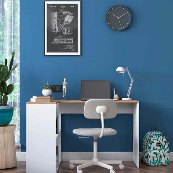 Офисный стол Mirage Meble HA113 ДСП/ Белый photo 3