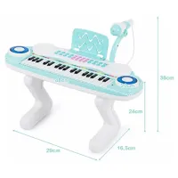 Sintetizator Costway TM10017BL 3+ / Blue photo 3
