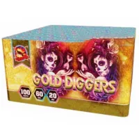 Батарея салютов Dinamit GOLD DIGGERS CLE4253 100 залпов