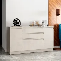 Comodă ML-Mobila Praga №1 78.6 x 140 x 41.3 / LPAL / Cashmere photo 3