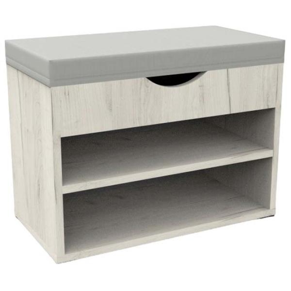 Dulap pentru încălțăminte ML-Mobila МЛ - 5 42 x 60 x 31.5 /Stejar Craft Alb /Stejar Craft Alb photo 1 Dulap pentru încălțăminte ML-Mobila МЛ - 5 42 x 60 x 31.5 /Stejar Craft Alb /Stejar Craft Alb photo 1