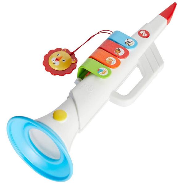Trompetă Fisher Price 2723R  3 ani / Multicolor photo 1