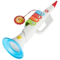 Trompetă Fisher Price 2723R  3 ani / Multicolor