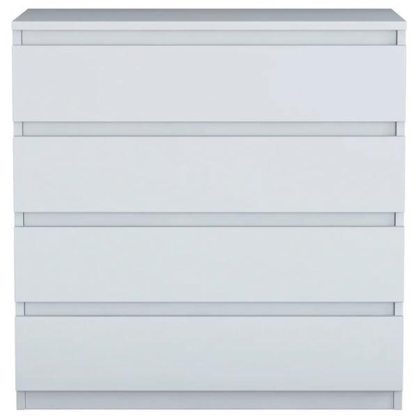 Comodă Mirage Meble BE102 91.8 x 80 x 47 / LPAL / Alb photo 1