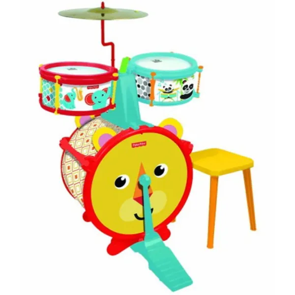 Tobă Fisher Price Animals 3 ani / Multicolor photo 1