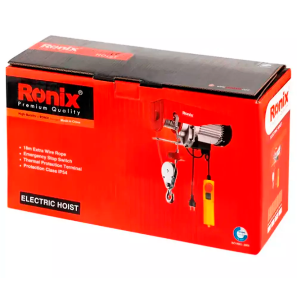 Лебёдка Ronix RH-4133 Электрическая / 500 кг photo 5 Лебёдка Ronix RH-4133 Электрическая / 500 кг photo 5