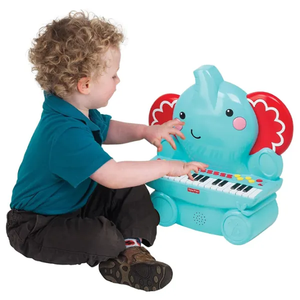 Пианино Fisher Price Elephant 2 года / Синий photo 2