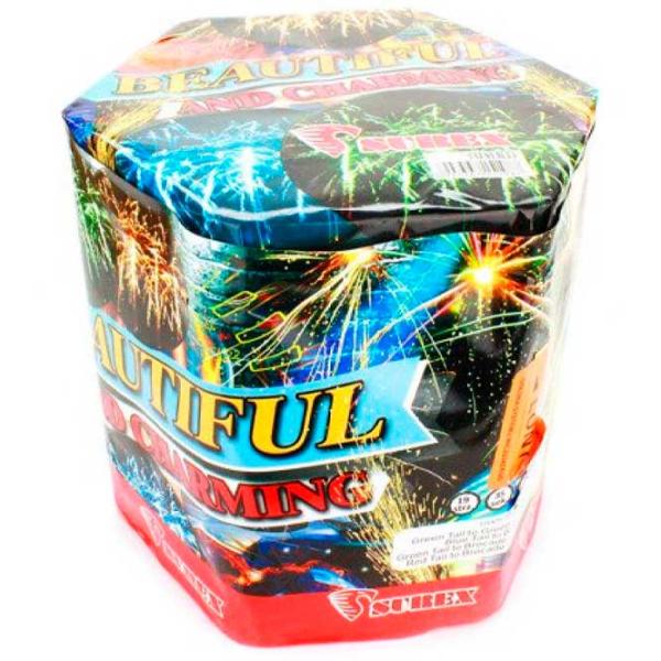 Baterie de artificii Pyro BEAUTIFUL AND CHARMING SFC15198 19 focuri photo 1