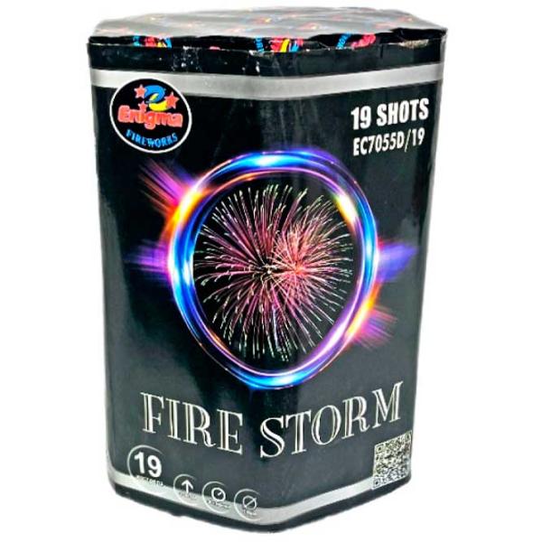 Baterie de artificii Pyro FIRE STORM EC7055D 19 focuri photo 1
