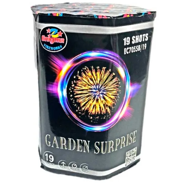Baterie de artificii Pyro GARDEN SURPRISE EC7055B 19 focuri photo 1