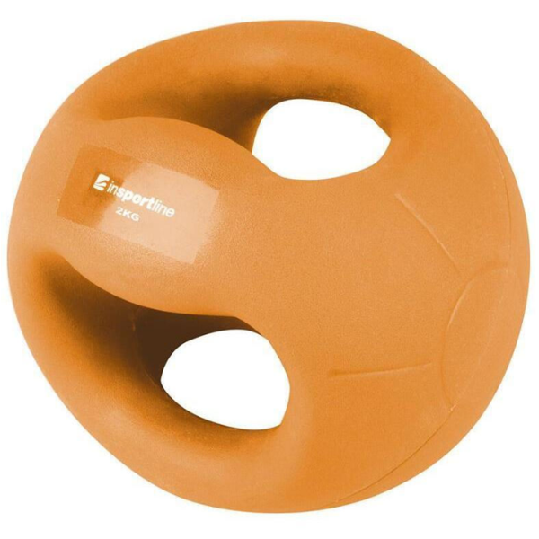 Minge medicinală Insportline 3004 Poliuretan / Orange photo 1