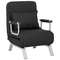 Кресло Mebel Elite Bart Хром Черный