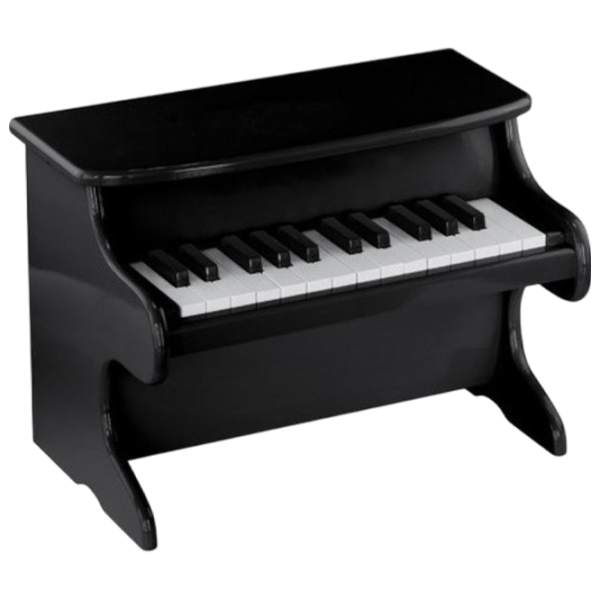 Pian pentru copii VIGA My First Piano 15 clape  / Black photo 1