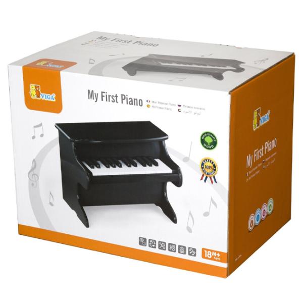 Pian pentru copii VIGA My First Piano 15 clape  / Black photo 2