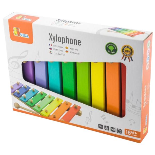 Xilofon VIGA 587710  1.5 ani / Multicolor photo 2