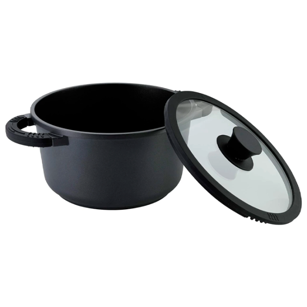 Кастрюля Axentia 133149 6.5 л Алюминий / Черный photo 1 Кастрюля Axentia 133149 6.5 л Алюминий / Черный photo 1