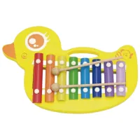 Ксилофон VIGA Duck 1.5 года / Желтый