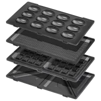 Aparat pentru sandvișuri Ardesto SM-H400S 700 W / Black photo 4