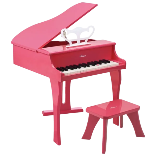 Пианино для детей Hape Grand Piano 30 клавиш  / Розовый photo 1