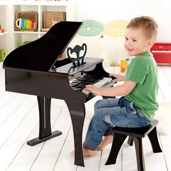 Пианино для детей Hape Grand Piano 30 клавиш  / Черный photo 3