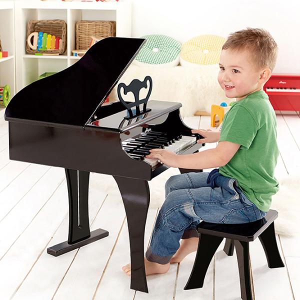 Пианино для детей Hape Grand Piano 30 клавиш  / Черный photo 3