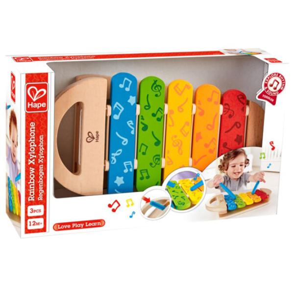 Xilofon Hape Rainbow 12 luni / Multicolor photo 2