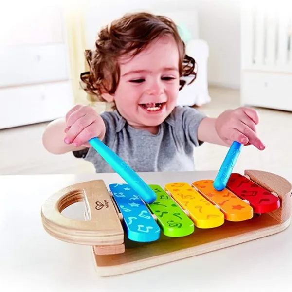 Xilofon Hape Rainbow 12 luni / Multicolor photo 3