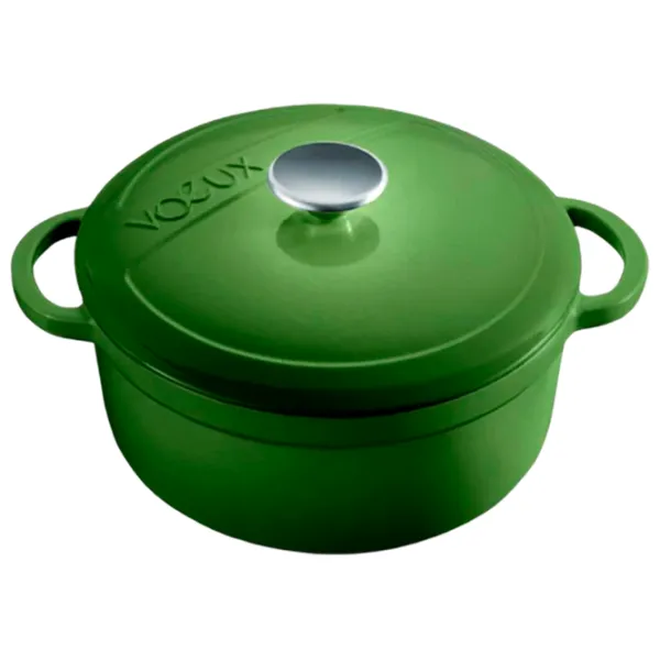 Кастрюля Voeux ST-104 5.5 л Чугун / Зеленый photo 1 Кастрюля Voeux ST-104 5.5 л Чугун / Зеленый photo 1