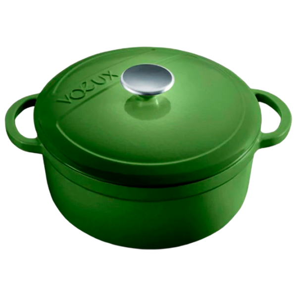 Кастрюля Voeux ST-104 5.5 л Чугун / Зеленый photo 1 Кастрюля Voeux ST-104 5.5 л Чугун / Зеленый photo 1