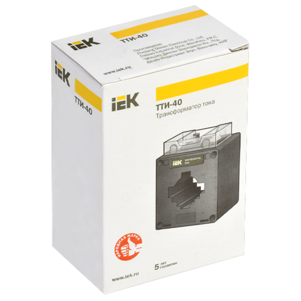 Transformator IEK ТТИ-40 300/5А 5ВА  5 W / 660 V / IP20 photo 2