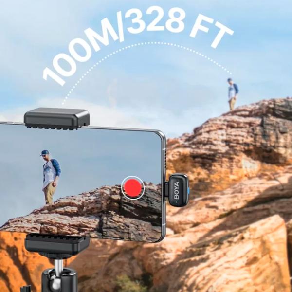 Микрофон Boya Mini-15 Черный photo 7