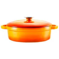 Cratiță Voeux ST-111 4.2 l Fontă / Orange