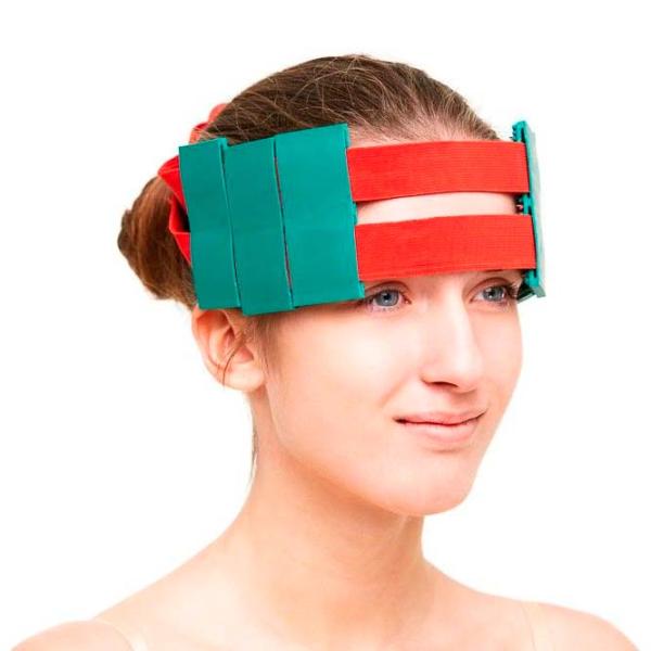 Curea de acupunctură LYAPKO Malis Argint / pentru cap photo 5
