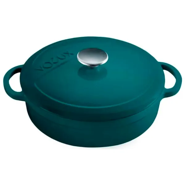 Cratiță Voeux ST-110 4.2 l Fontă / Green photo 1 Cratiță Voeux ST-110 4.2 l Fontă / Green photo 1
