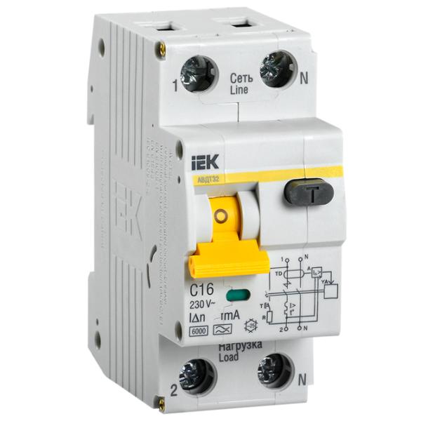 Întrerupător automat IEK MAD24-5-016-C-300 Modulară / 32 A photo 1
