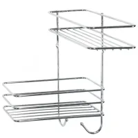 Полка для ванной AWD 80 050 Металл / Серебряный