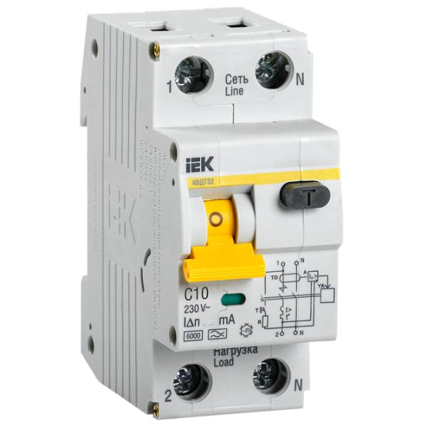 Întrerupător automat IEK MAD24-5-010-C-300 Modulară / 32 A photo 1