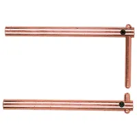 Brațe cu electrozi drepți TELWIN 803152 Copper / 1