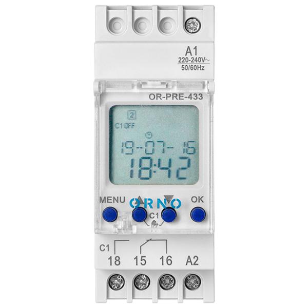 Releu de timp ORNO ORPRE433 230 V / 50 Hz photo 2