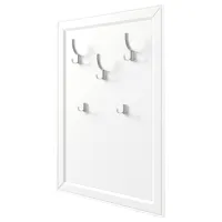 Вешалка ML-Mobila Mira №20 ЛДСП / Белый