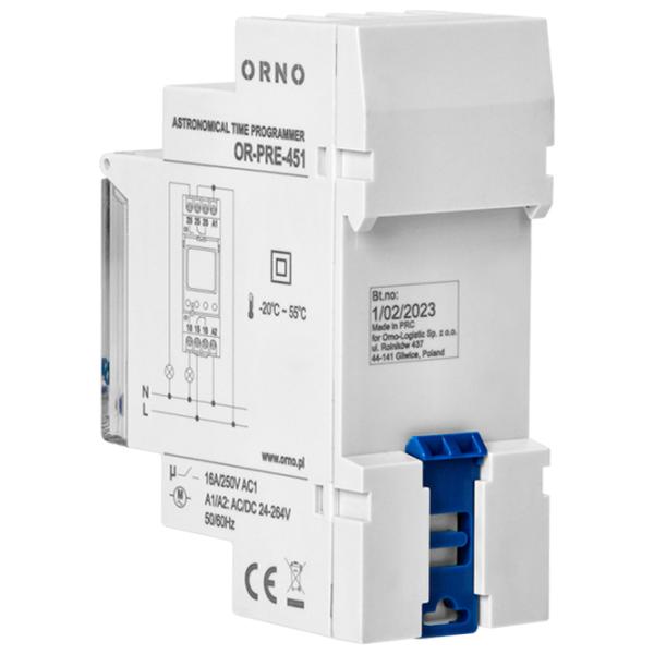 Releu de timp ORNO ORPRE451 264 V / 50 - 60 Hz photo 5