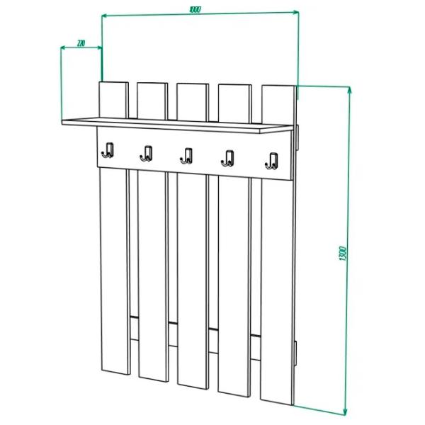 Cuier ML-Mobila № 3 LPAL / Anthracite photo 2 Cuier ML-Mobila № 3 LPAL / Anthracite photo 2