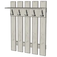 Cuier ML-Mobila № 3 LPAL / White