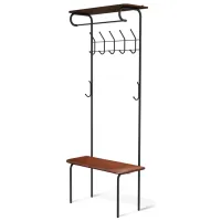 Cuier Sheffilton SHT-HW1-S Metal / Brown - Black photo 3